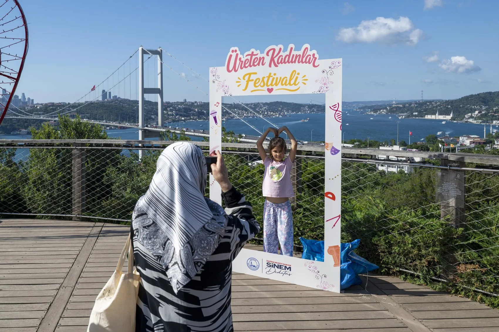 Üsküdar’da kadın emeği festivalle sahneye çıktı