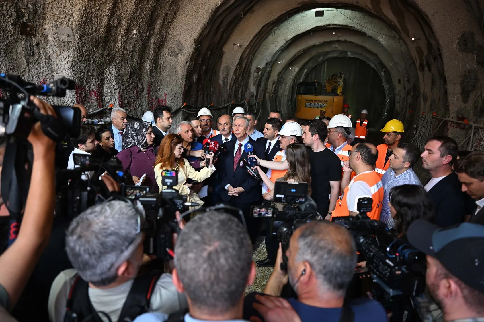 Mamak metrosunda hedef 2029 ama Yavaş daha erken bitirmek istiyor