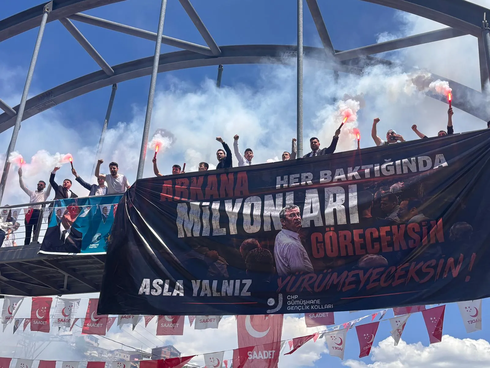 Özgür Özel Gümüşhane yolcusu Pazar günü sandığa gidin