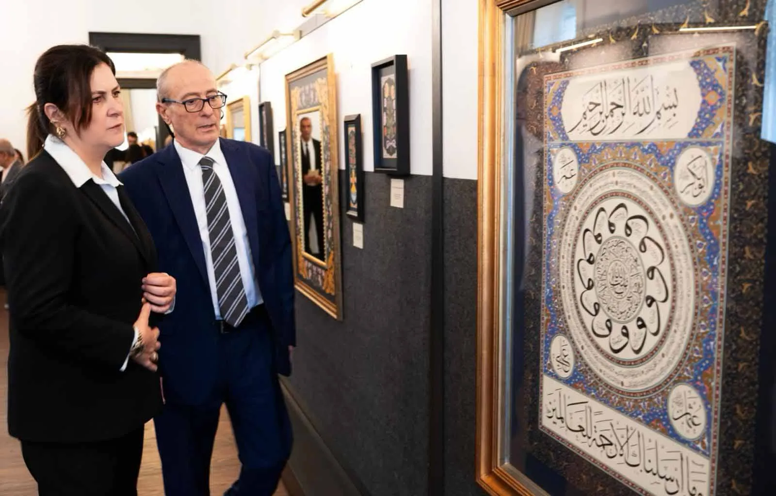 Tarihi yalıda geleneksel sanat esintisi