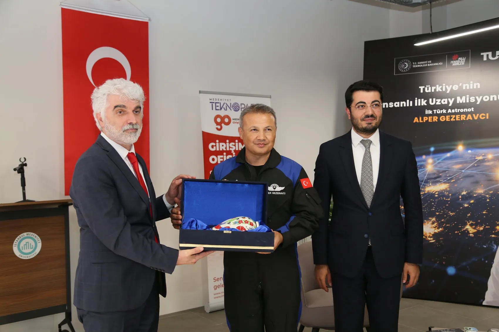 Alper Gezeravcı gençlere uzay vizyonunu anlattı