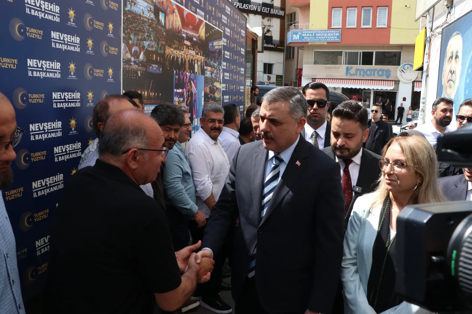 İçişleri Bakanı Çiftçi eski görev yeri Nevşehir’de temaslarda bulundu
