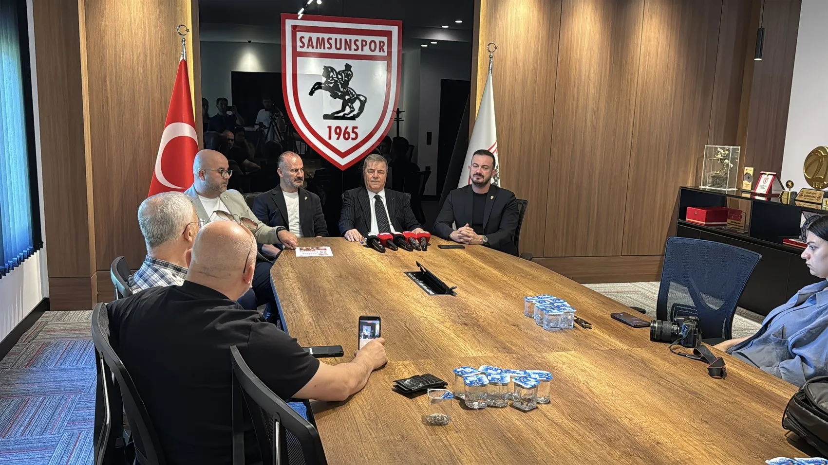 Samsunspor rotayı Avrupa kupalarına çevirdi