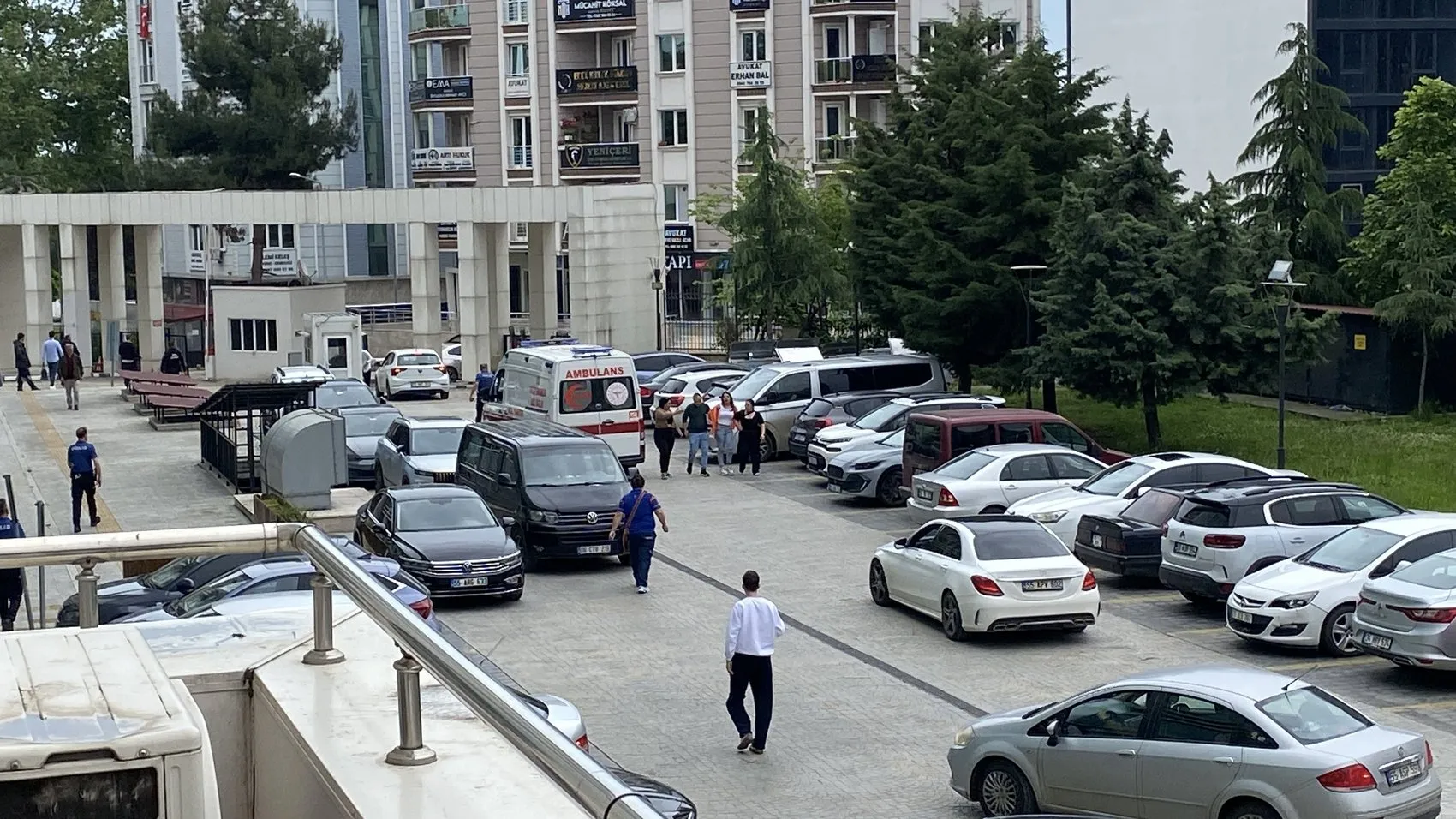 Samsun Adliyesi’nde duruşma sonrası gerginlik
