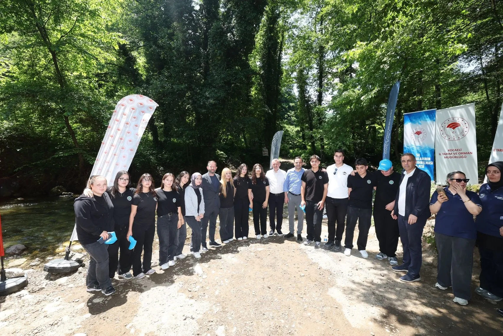 Kocaeli’nin derelerine 50 bin yeni misafir bırakıldı