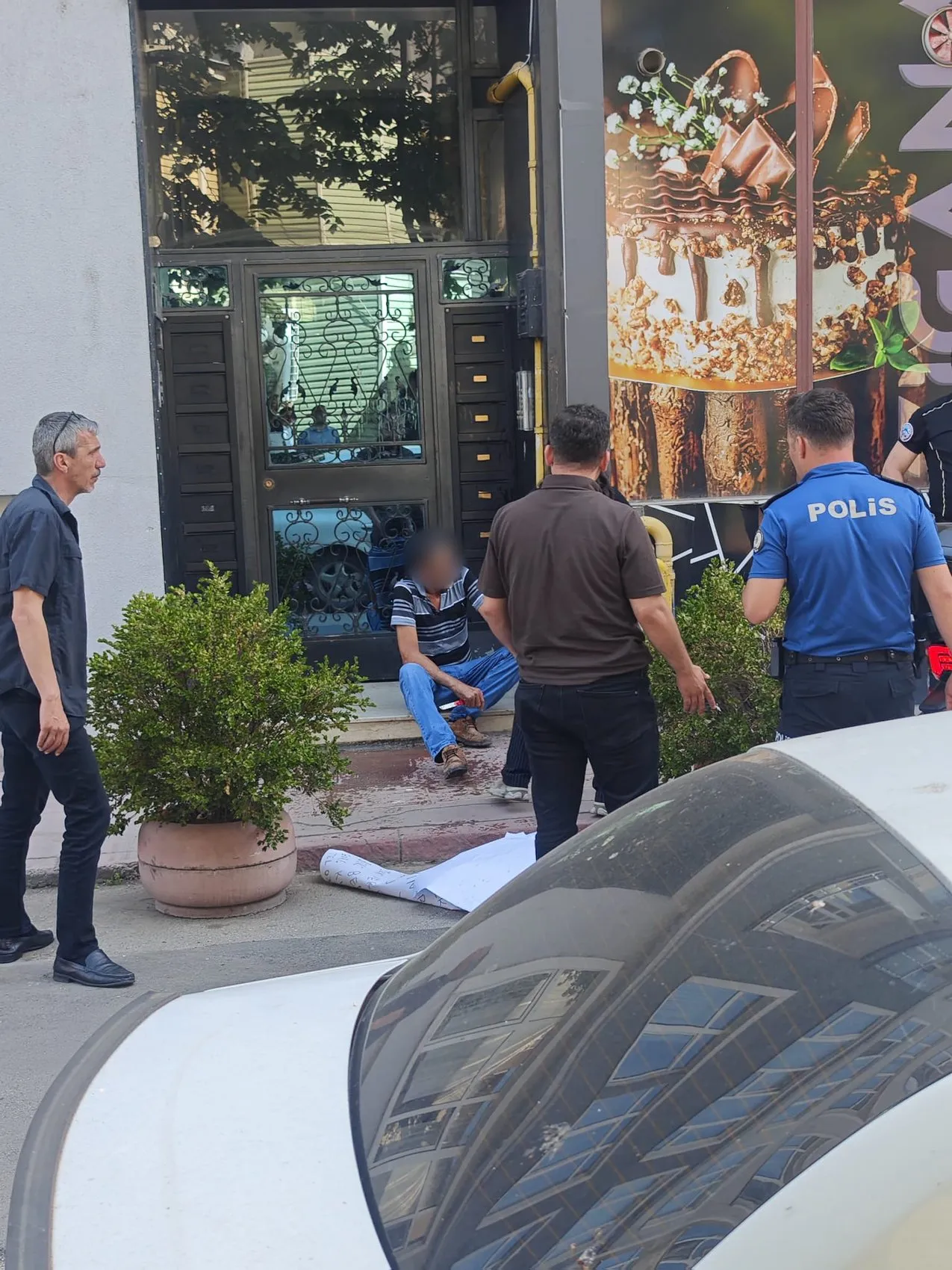 Samsun'da haciz şoku yaşayan adam sokağı birbirine kattı