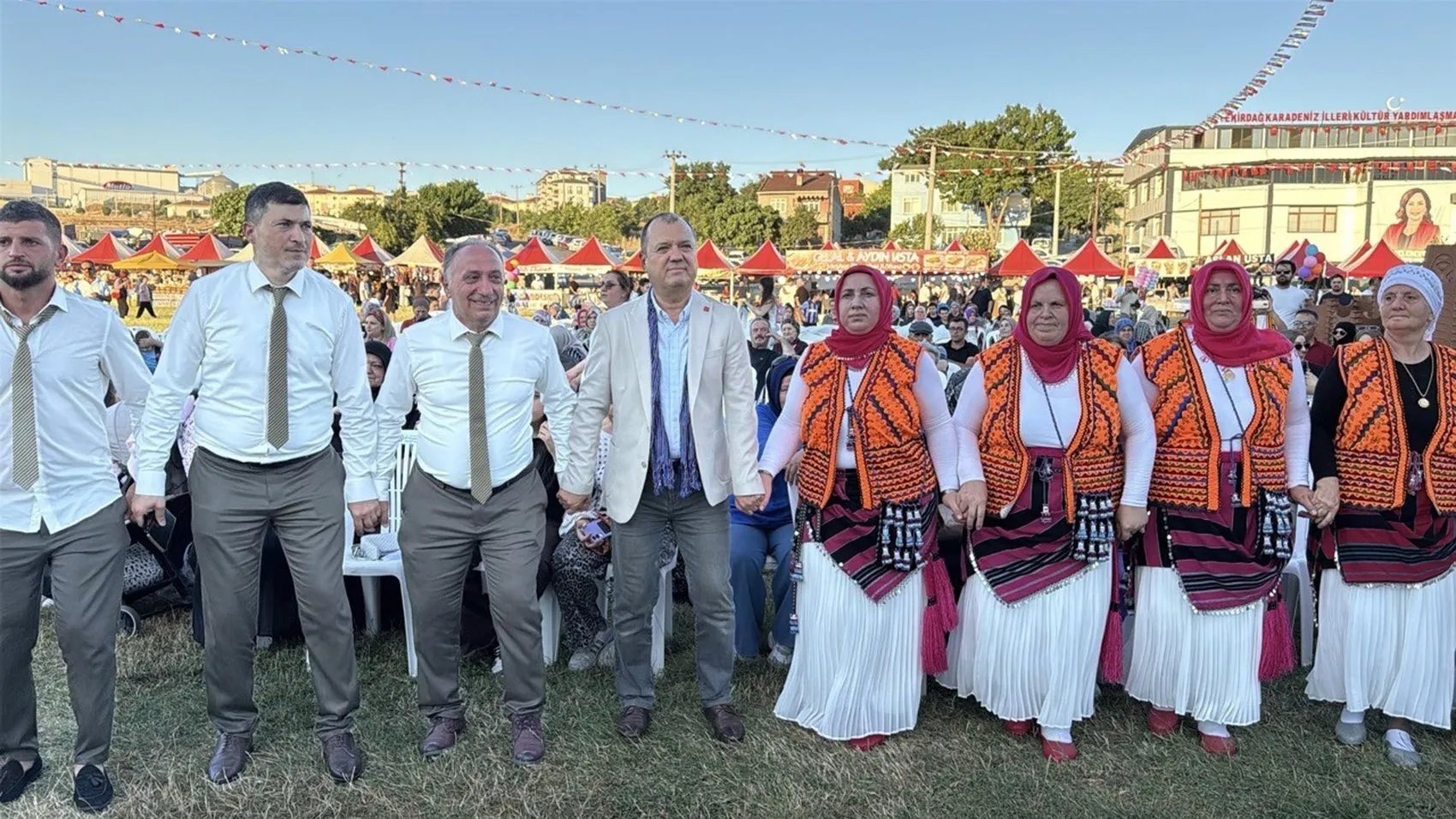 Tekirdağ Karadeniz esintisiyle şenlendi