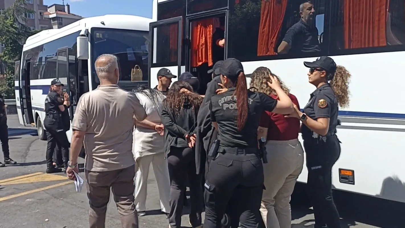Şapkalılar suç örgütüne operasyon düzenlendi