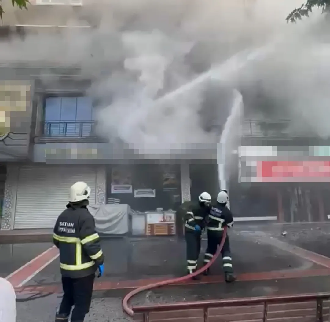 Batman’da pastanede sabah yangını paniği