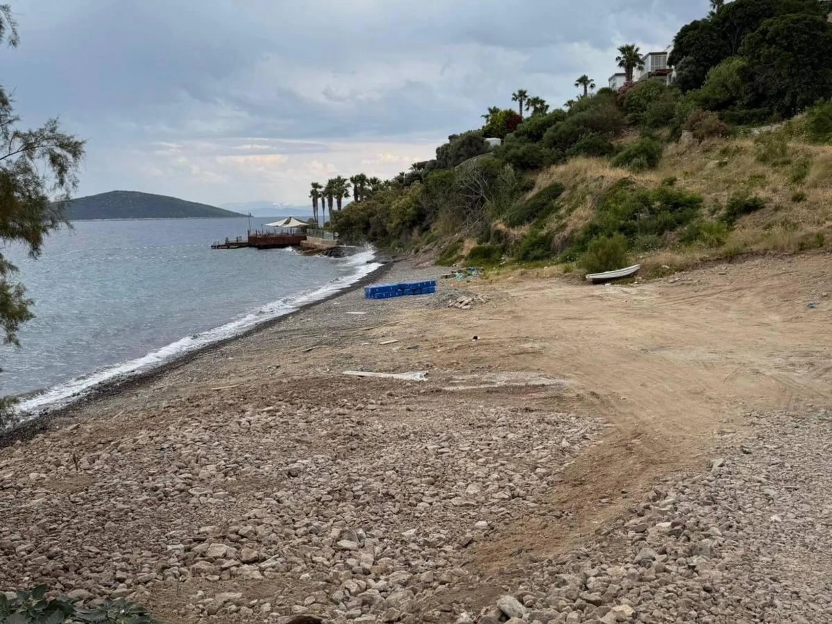 Bodrum sahilini betona boğan firmaya ağır fatura