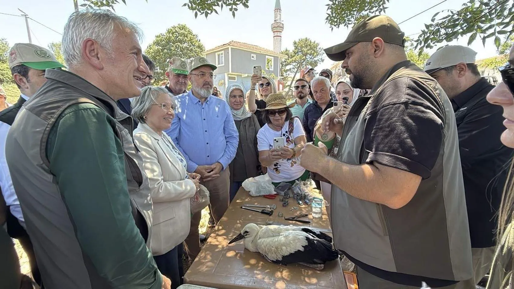 Tekirdağ'ın Leylek Köyü'nde şenlik zamanı