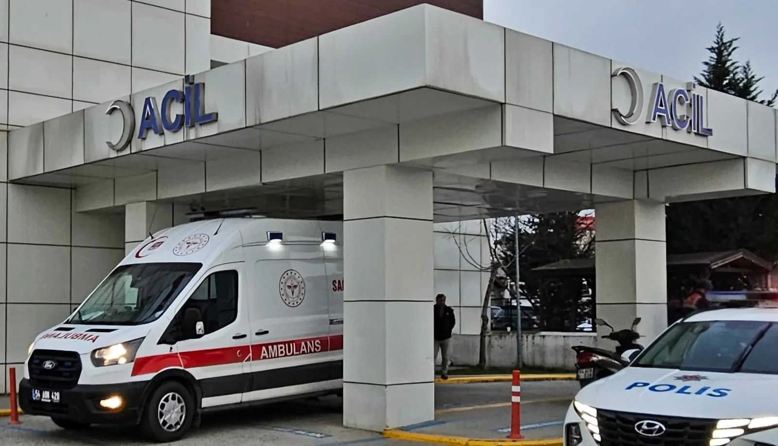 Sapanca'da iş kazası Elektrik tamiri sırasında yere çakıldı