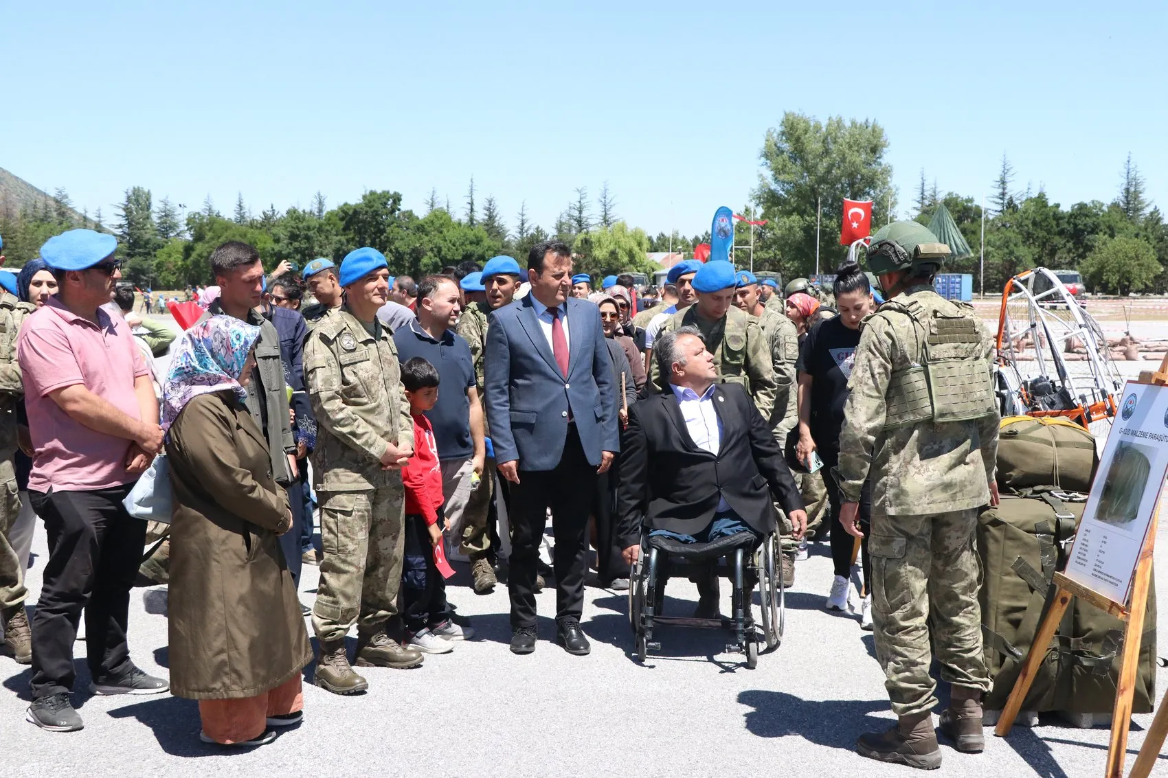 Kayseri’de Komandoların Kuruluş Günü Coşkusu