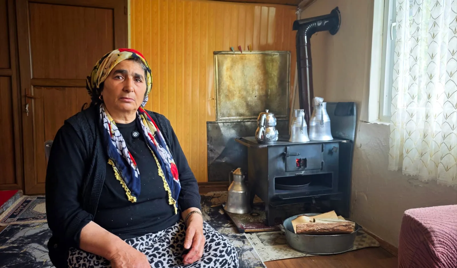 Artvinli Şengül Gezer beş büyük acıya rağmen torunları için yaşıyor