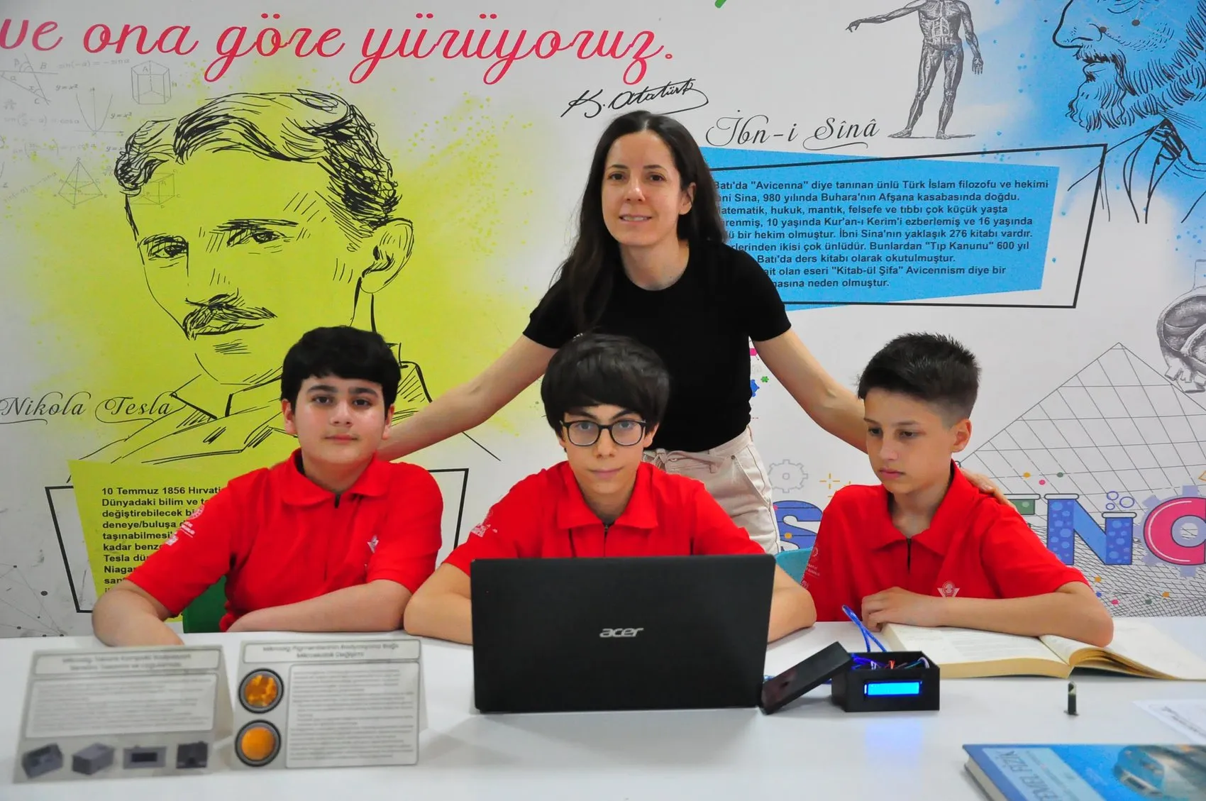Manisalı öğrencilerden 400 liraya radyasyon dedektörü