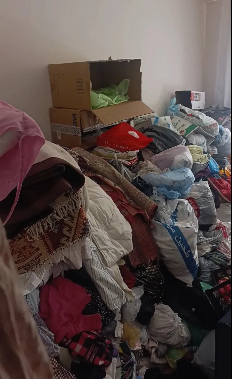 Amasya'da bir evden çıkanlar ekipleri şaşkına çevirdi