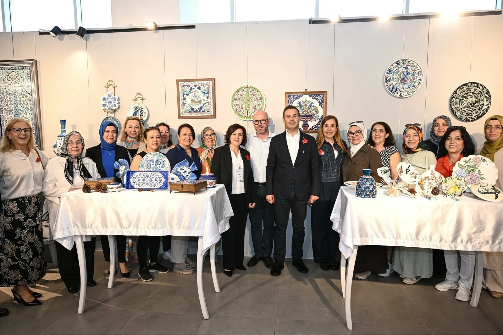 Balıkesir'de el emeği ürünler görücüye çıktı