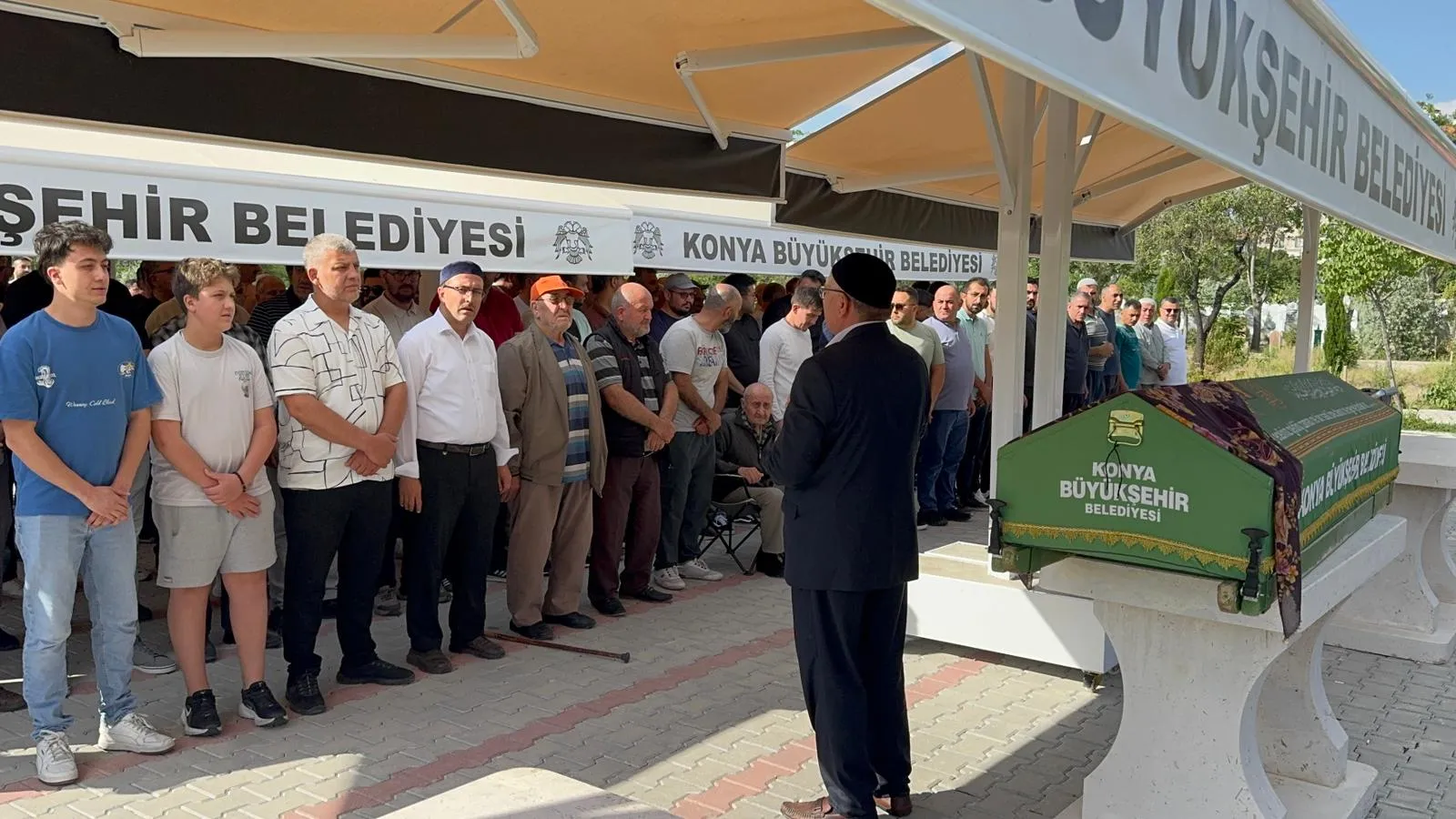Isparta'daki acı kazanın kurbanları Konya'da son yolculuğuna uğurlanıyor