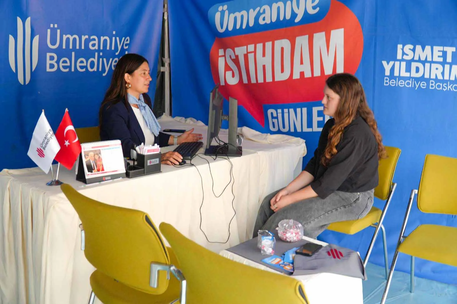 Ümraniye’de iş arayanlar ve işverenler meydanda buluşuyor
