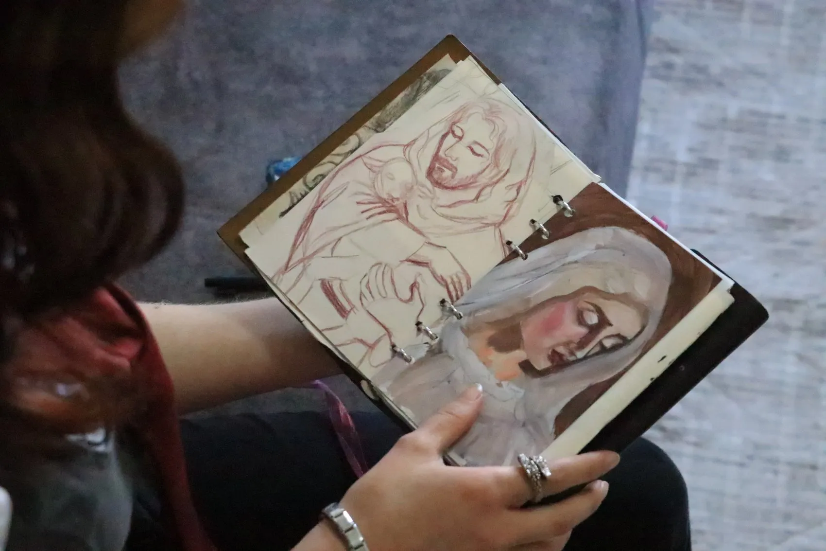 Genç ressam İrem'in Amerika hayali için 36 bin dolar gerekiyor