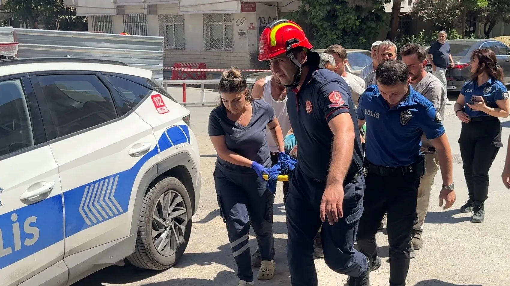 Avcılar'da inşaat faciası Bir işçi asansör boşluğuna çakıldı