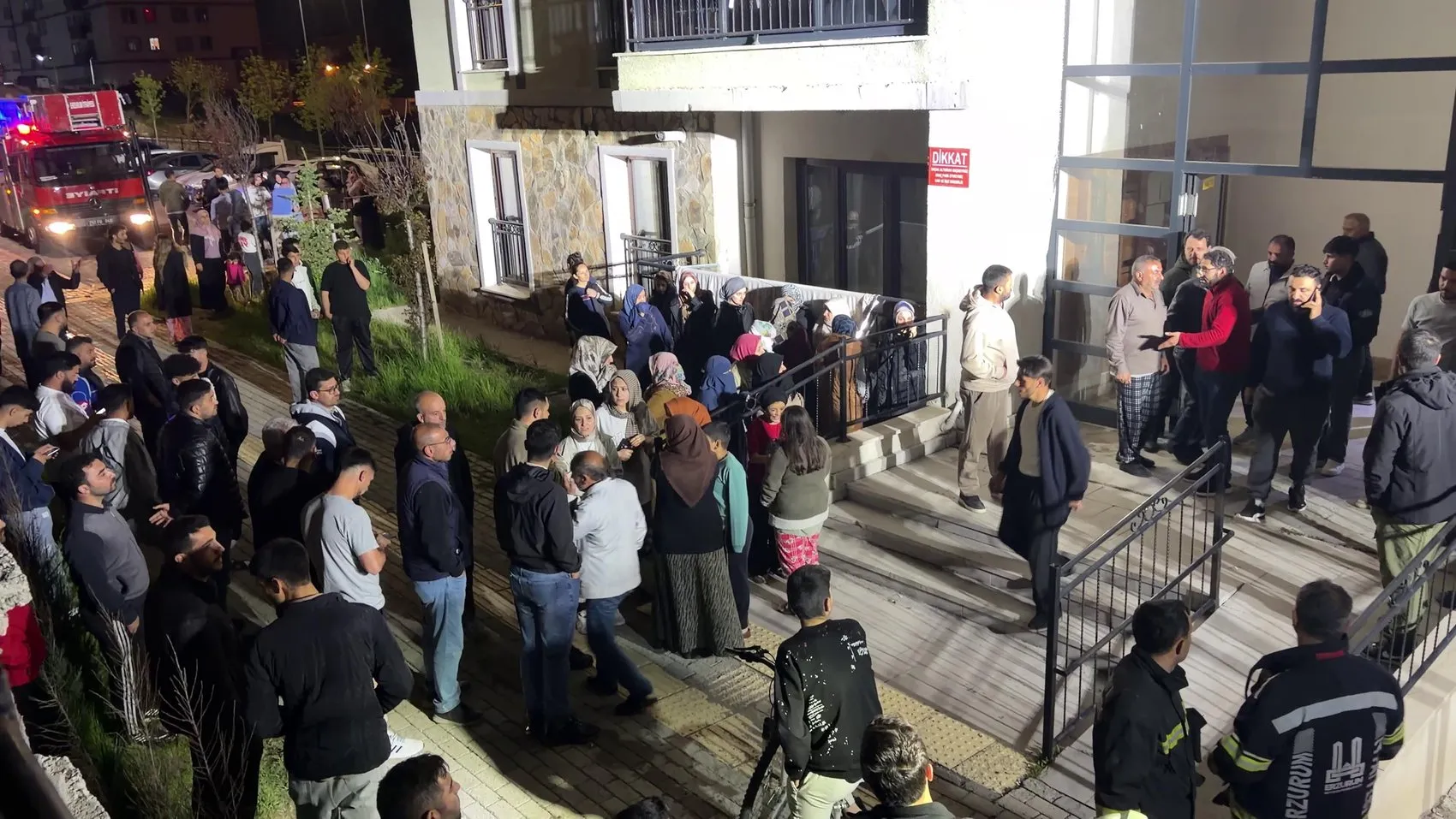 Erzurum’da yürek yakan veda