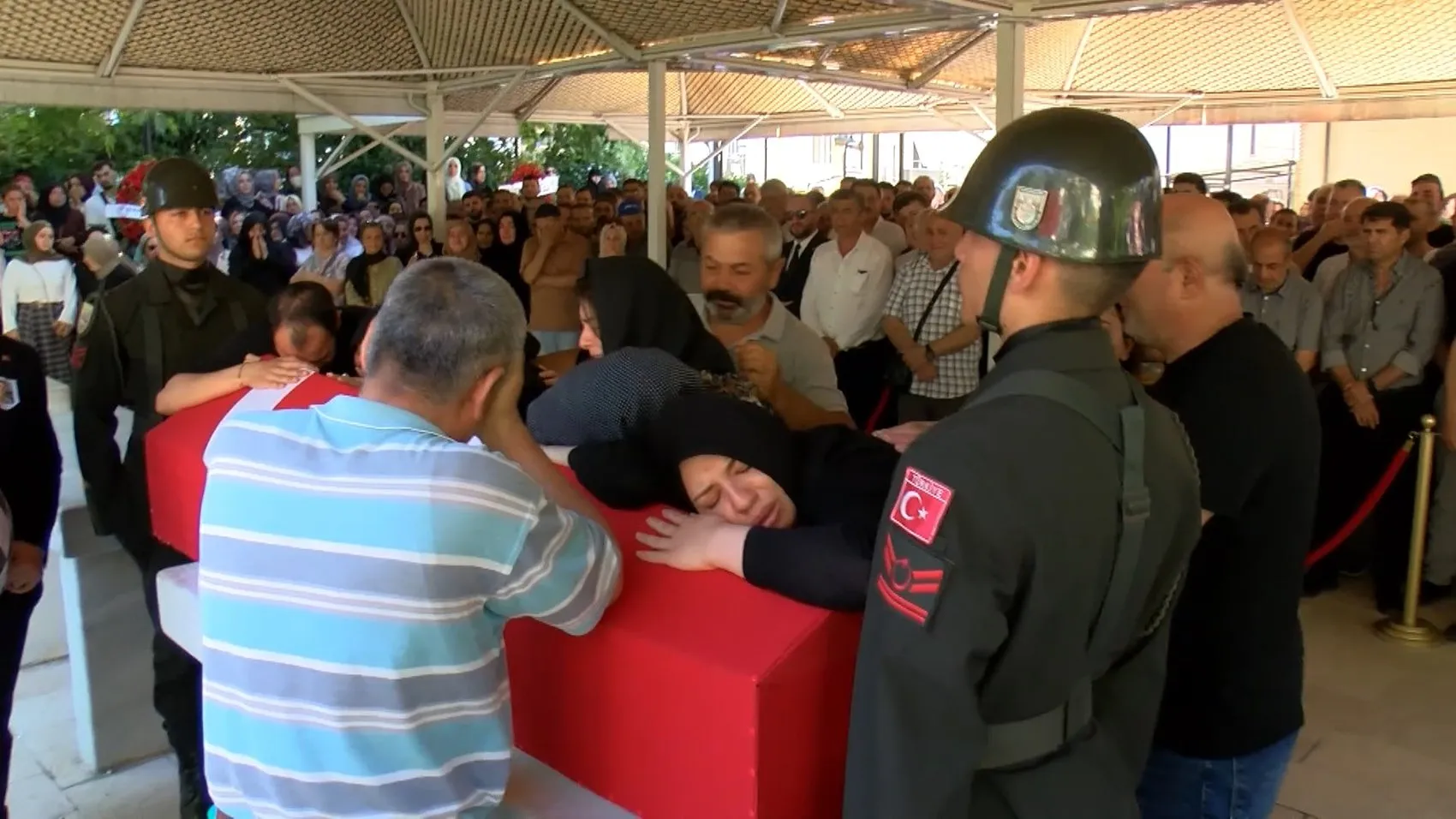 Ankara'daki kazada hayatını kaybeden asker son yolculuğuna uğurlandı
