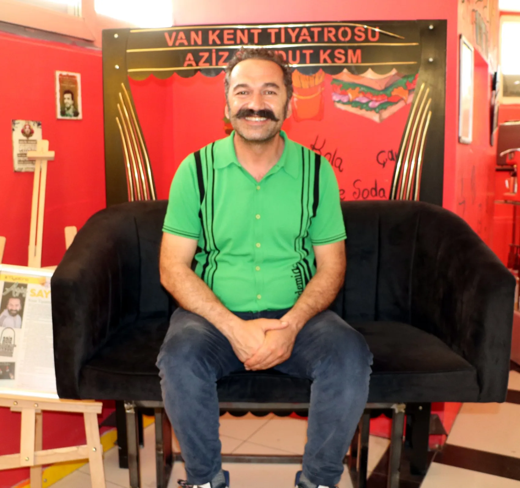 Vanlı sanatçı Aziz Saydut 30 günde 30 farklı oyunla rekor peşinde