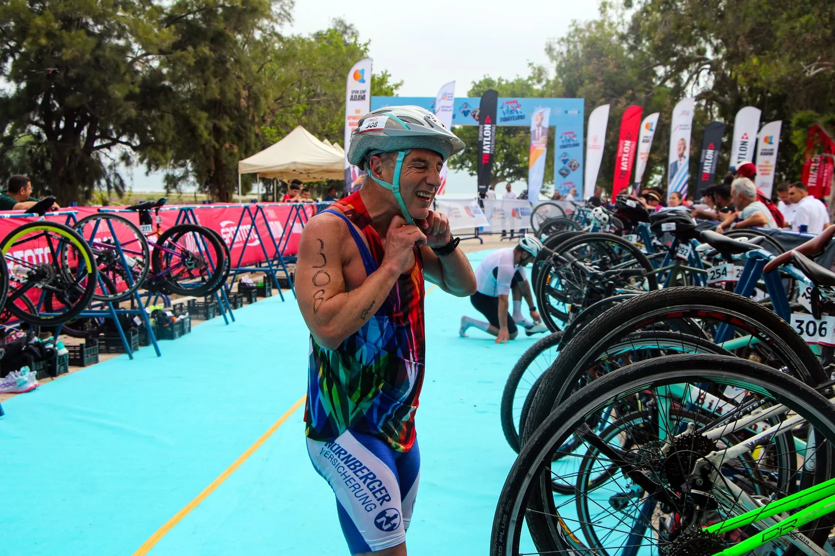 Adana Adnan Menderes Adası triatlon heyecanına ev sahipliği yapıyor