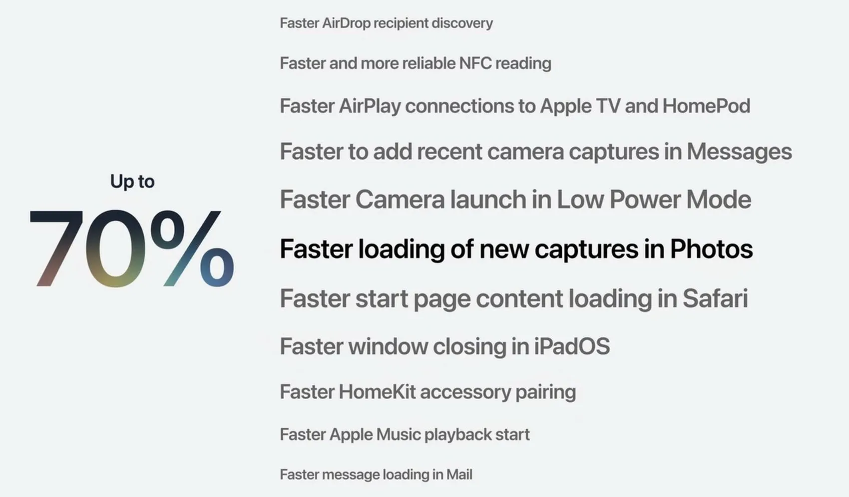 iOS 27 performans iyileştirmeleri