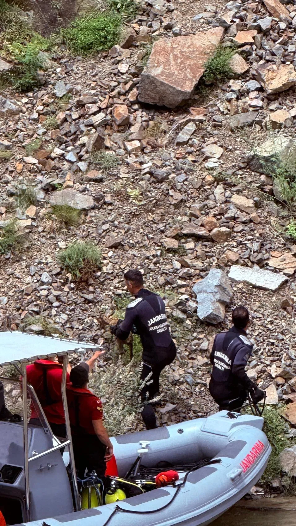 Artvin’de dereye uçan araçtaki baba ve oğul 6 gündür aranıyor