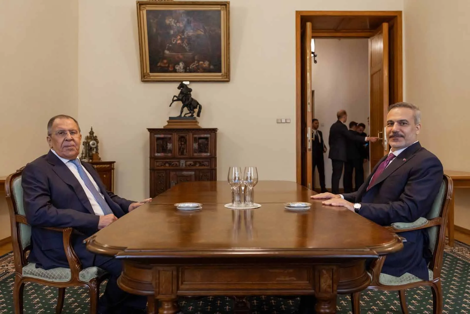 Fidan ve Lavrov Moskova masasında buluştu