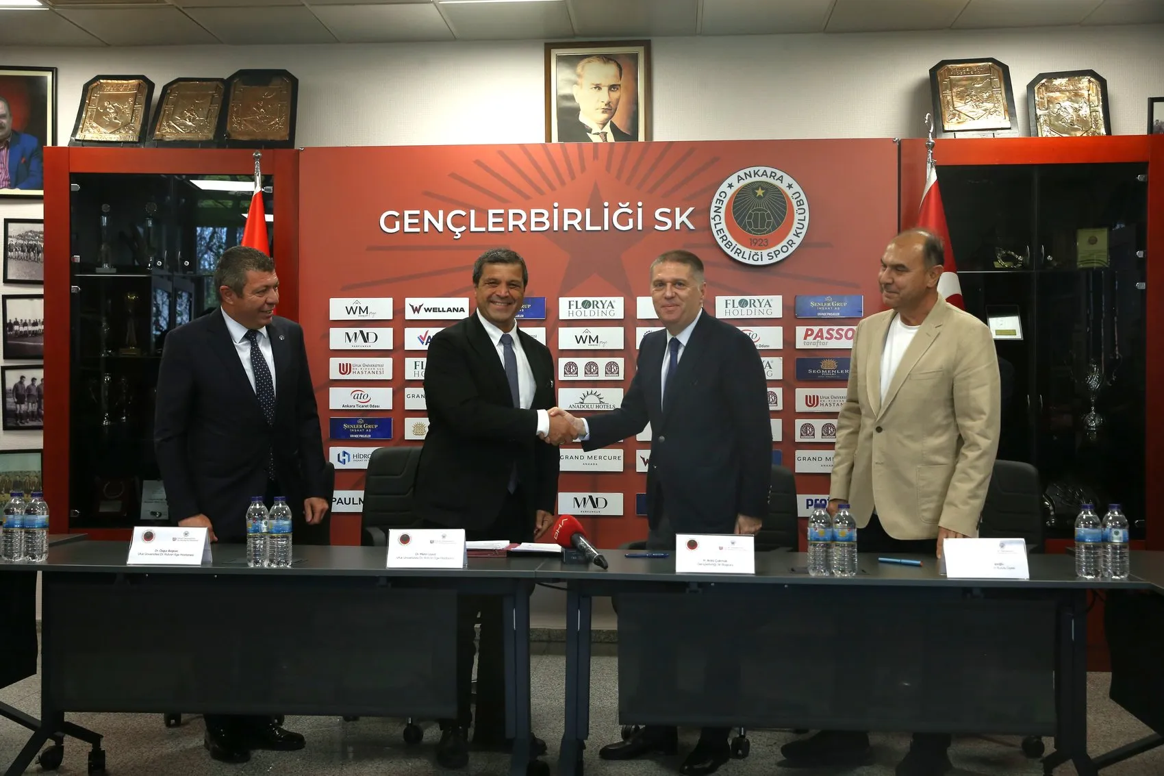Gençlerbirliği sağlık hizmetlerinde rotayı Ufuk Üniversitesi Hastanesi'ne çevirdi