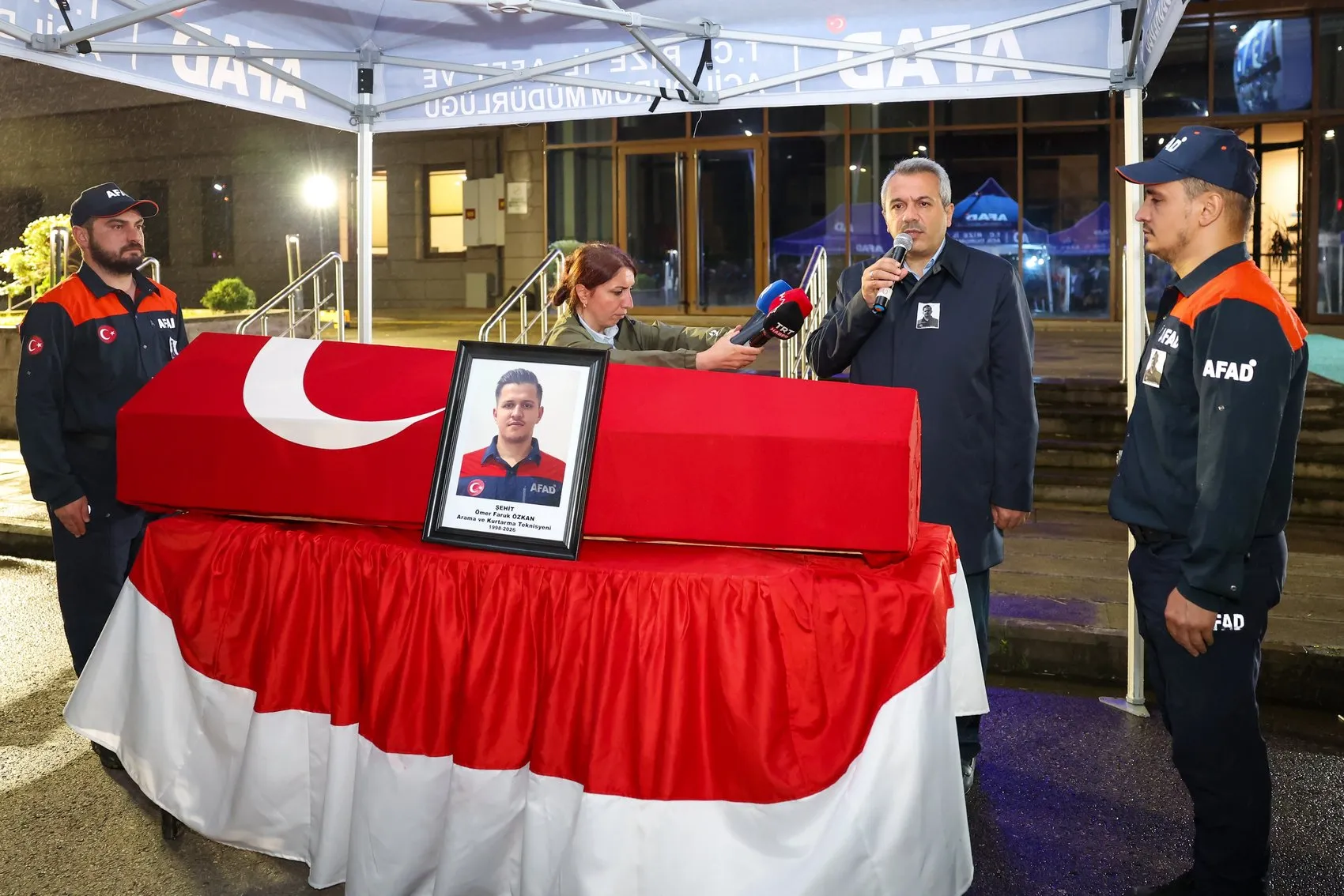 Rize’deki arama kurtarma operasyonunda feci kaza