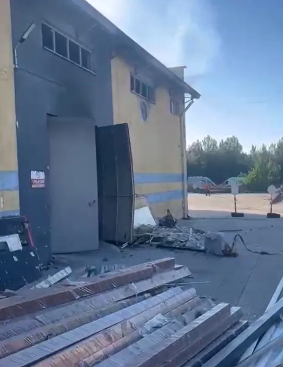 Kütahya'da metal fabrikasında patlama 1 işçi ağır yaralandı