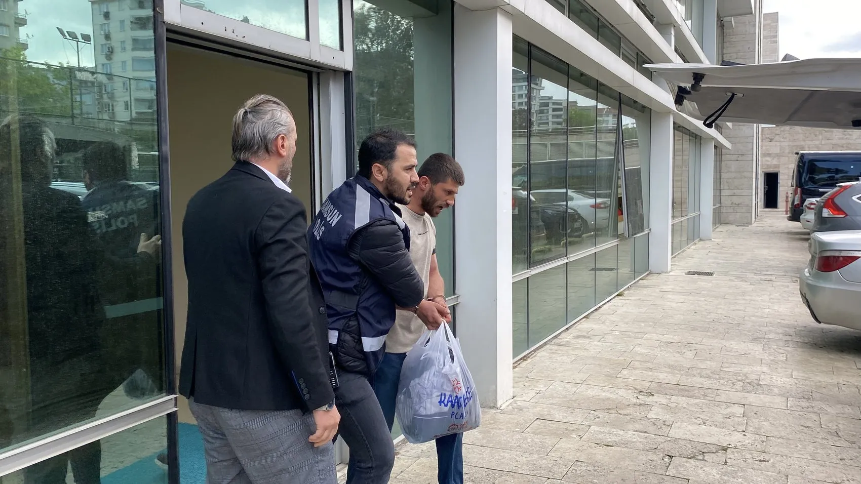 Samsun'da aile kavgası karakolda bitti