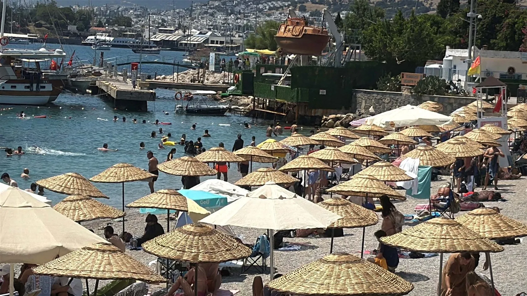 Bodrum’da yaz sezonu erken açıldı