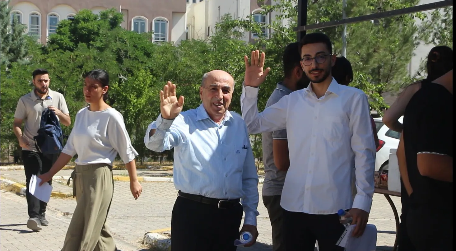 Mardin'de baba ve oğlu aynı üniversite sırasını hedefliyor