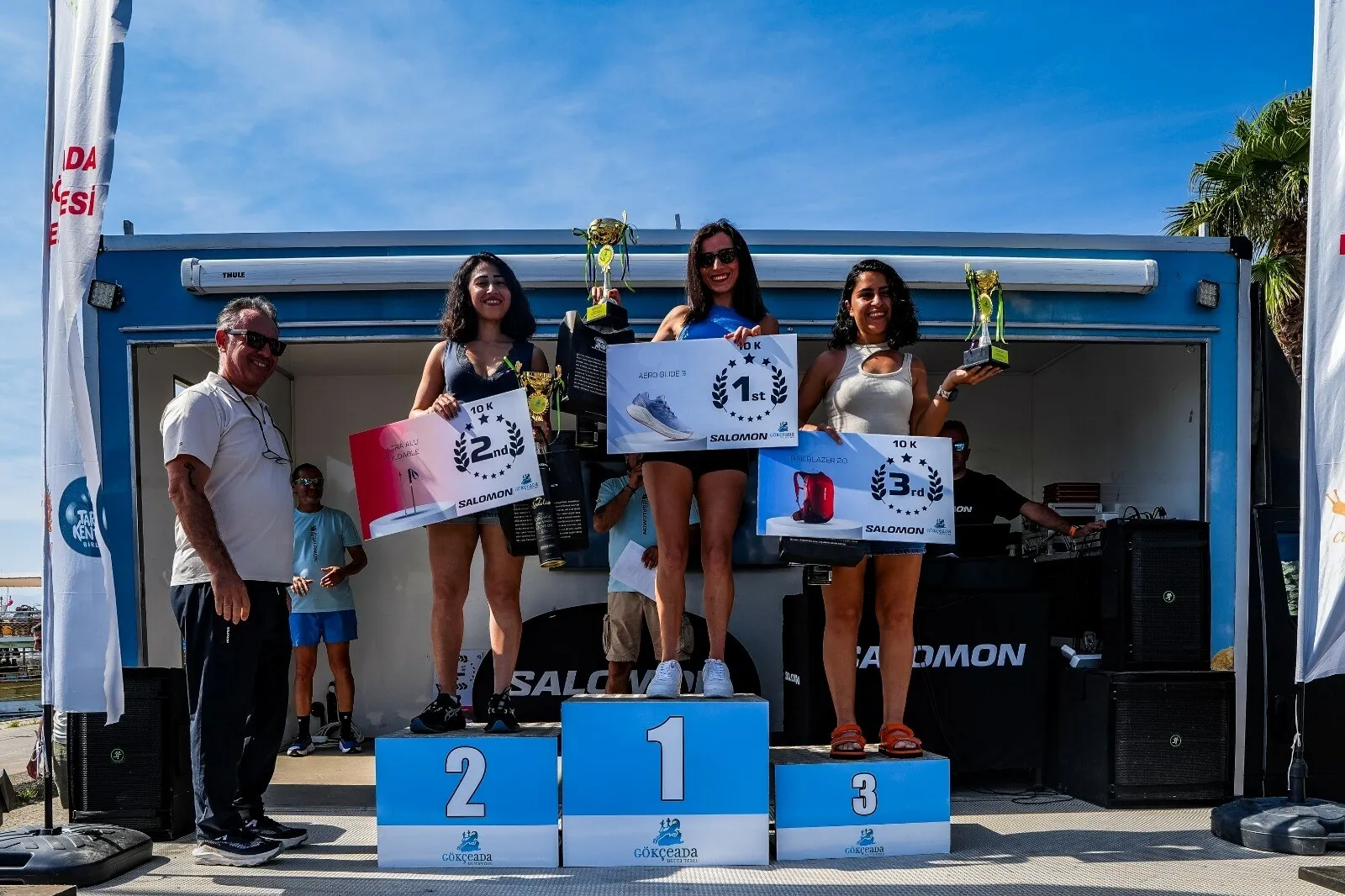 Gökçeada’da 800 sporcu doğayla yarıştı