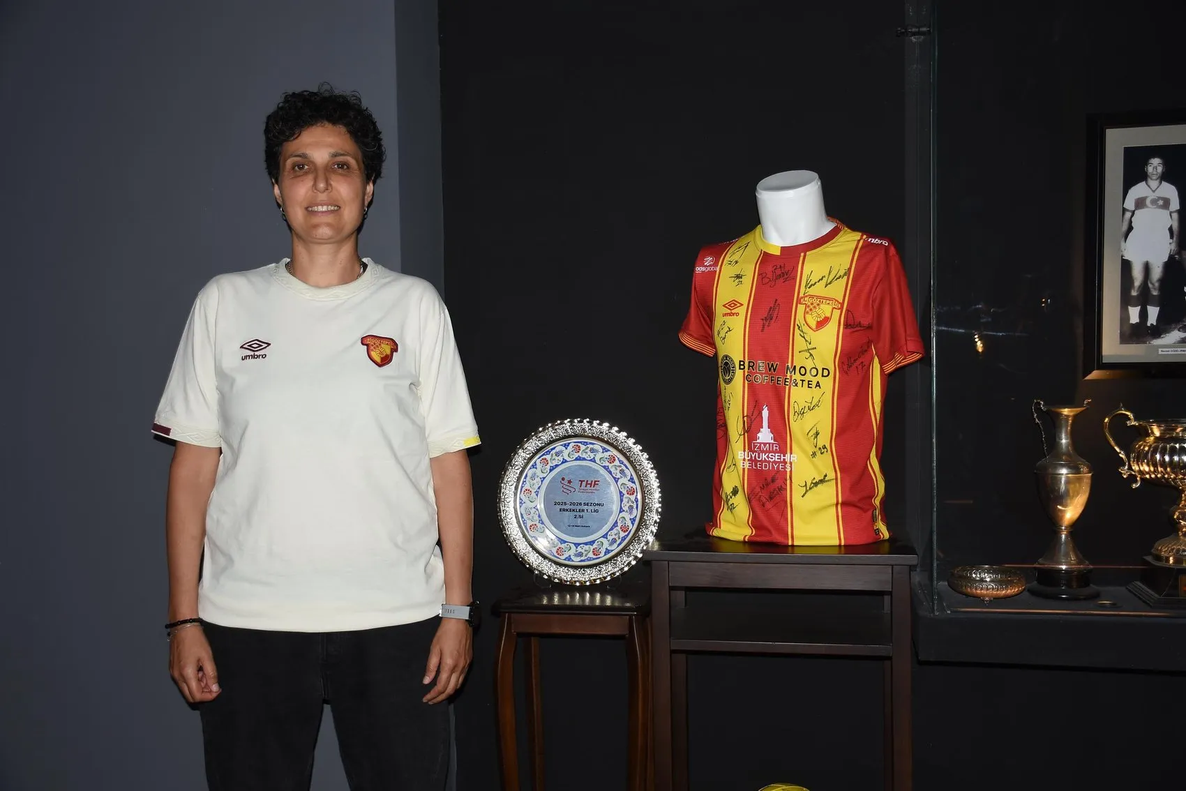 Göztepe'nin emaneti artık Gonca Nahçıvanlı'ya emanet