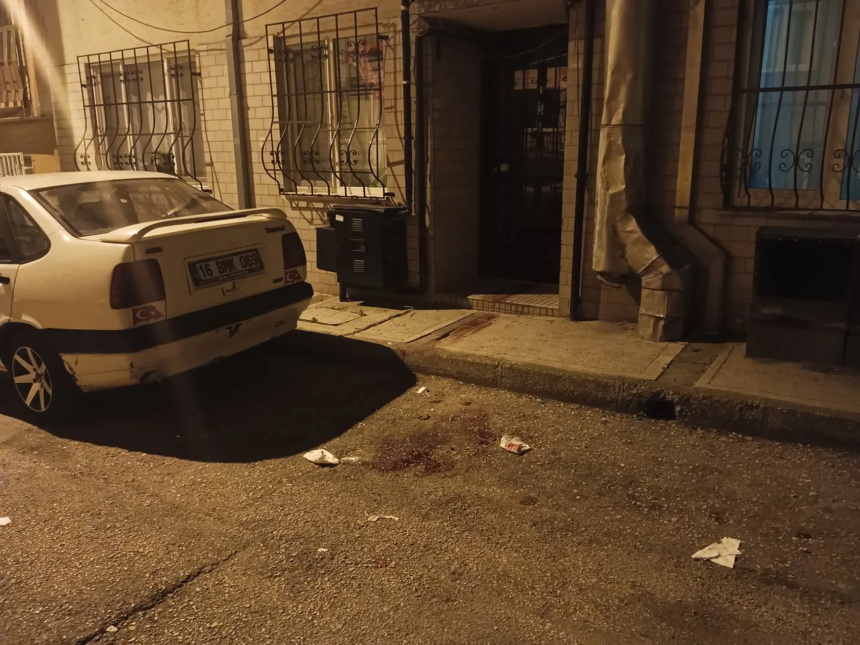 Bursa'da bir evde yaşanan dehşet anları