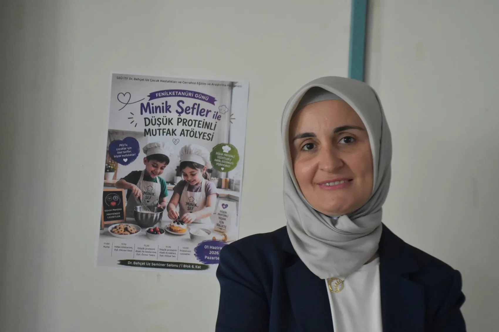 PKU hastası çocuklar mutfakta kendi menülerini hazırladı
