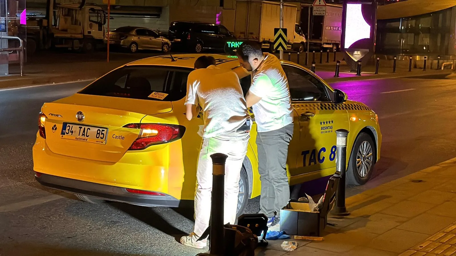 Şişli'de taksi ücreti tartışması ölümle bitti