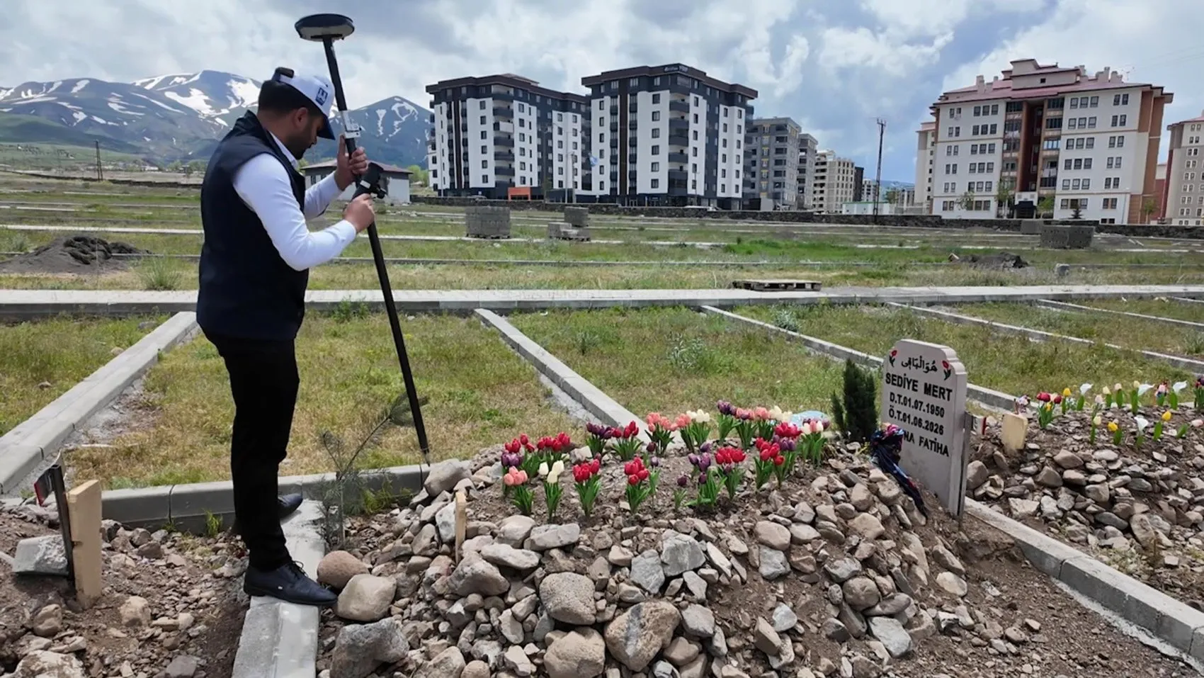 Erzurum'da kaybolan mezar devri kapandı