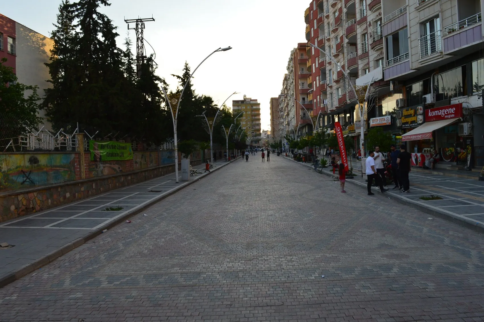 Kızıltepe’nin halı desenli caddesi 6 yaşında