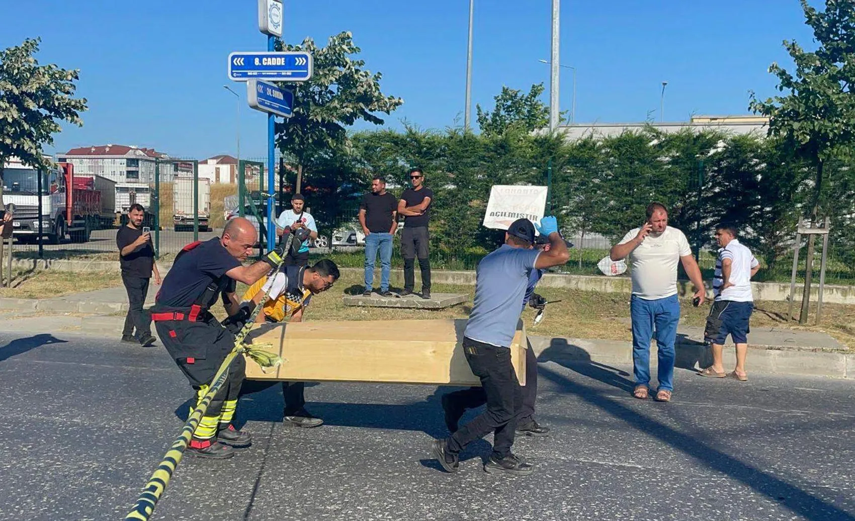 Çerkezköy’de feci kaza Elektrikli motosiklet sürücüsü hayatını kaybetti