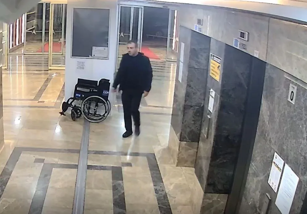 Ankara'da balkondan düşen Türkan Biçer'in son anları görüntülendi
