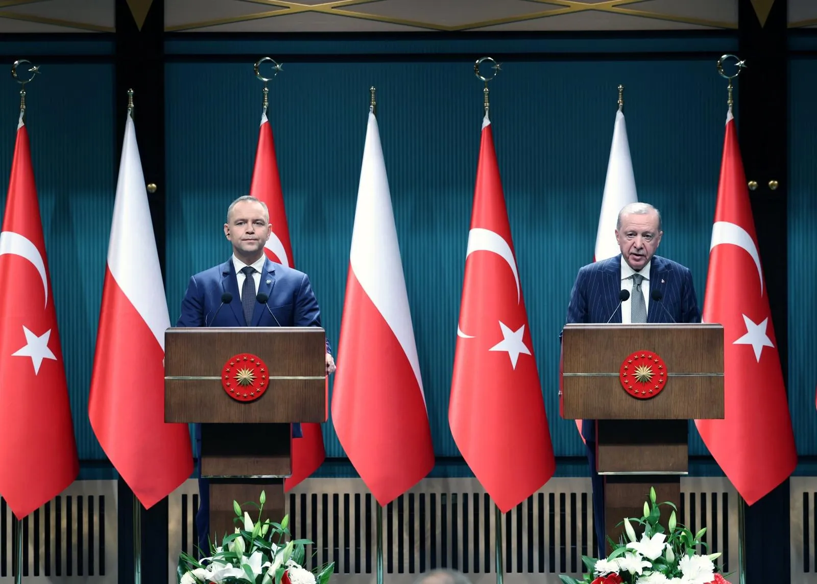 Erdoğan ve Nawrocki Ankara'da stratejik ortaklığı masaya yatırdı