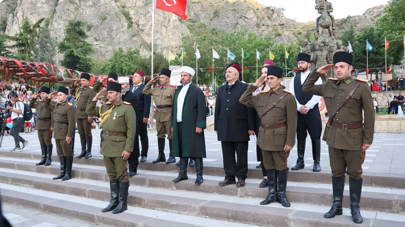 Amasya Milli Mücadele ruhunu sokaklara taşıdı