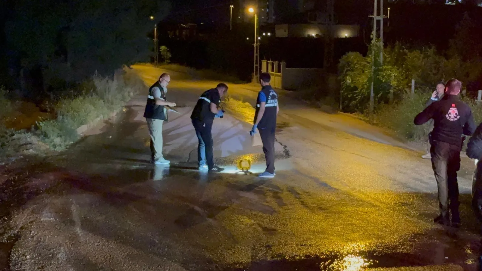 Kırıkkale Yahşihan'da gece yarısı bıçaklı hesaplaşma